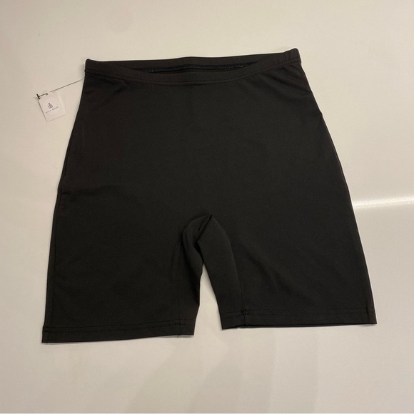 Pants - Black Women's Bike Shorts